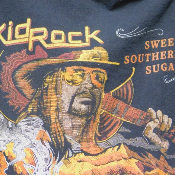 NWOT Kid Rock 2018 Sweet Southern Sugar Concert T - Picture 6 of 6